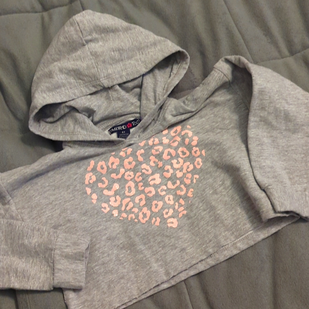Limited too adorable cropped hoodie